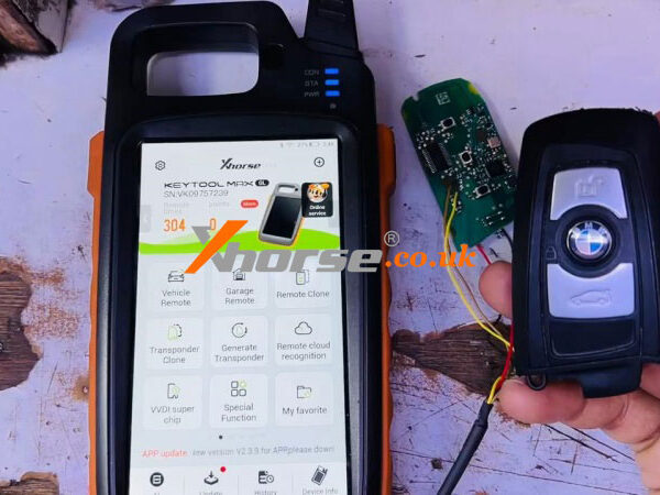 Xhorse Key Tool Max Renew Bmw F Series 49 Chip Key 1