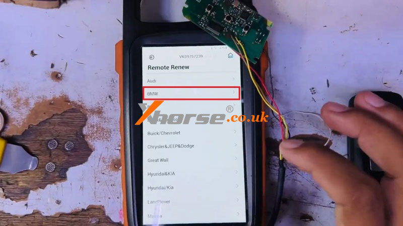 Xhorse Key Tool Max Renew Bmw F Series 49 Chip Key 4