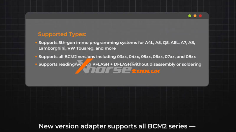 Xhorse Audi Bcm2 Adapter Tutorial For Key Tool Plus Multi Prog 1