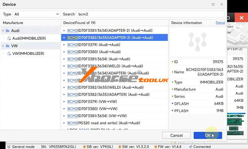 Xhorse Audi Bcm2 Adapter Tutorial For Key Tool Plus Multi Prog 10