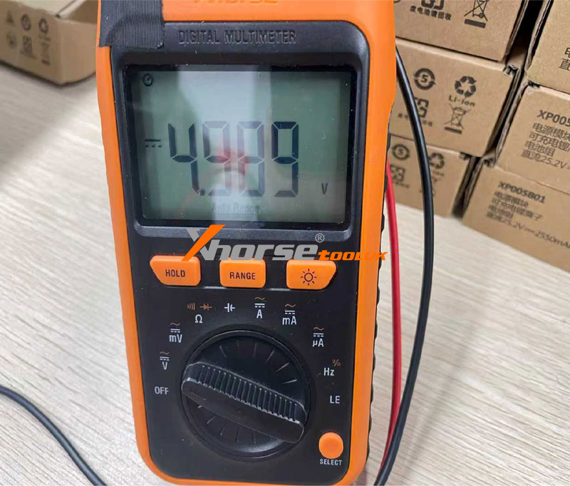 How To Measure Dolphin Xp005 Xp005l Battery New Version 8