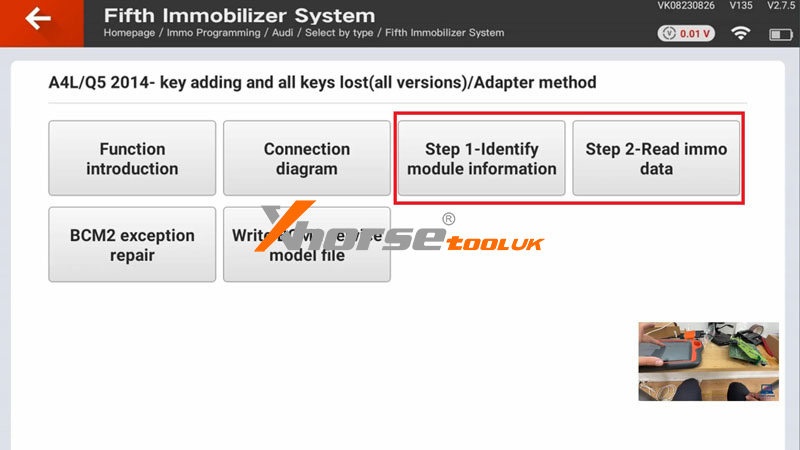 Xhorse Key Tool Plus Add 2015 Audi Rs5 Bcm2 Encrypted Key 4