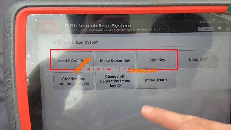 Xhorse Key Tool Plus Add 2015 Audi Rs5 Bcm2 Encrypted Key 8