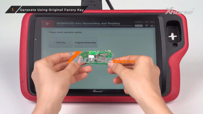 How To Add Vw 5d Keys With Xhorse Key Tool Plus Xdnp119 Adapter 6