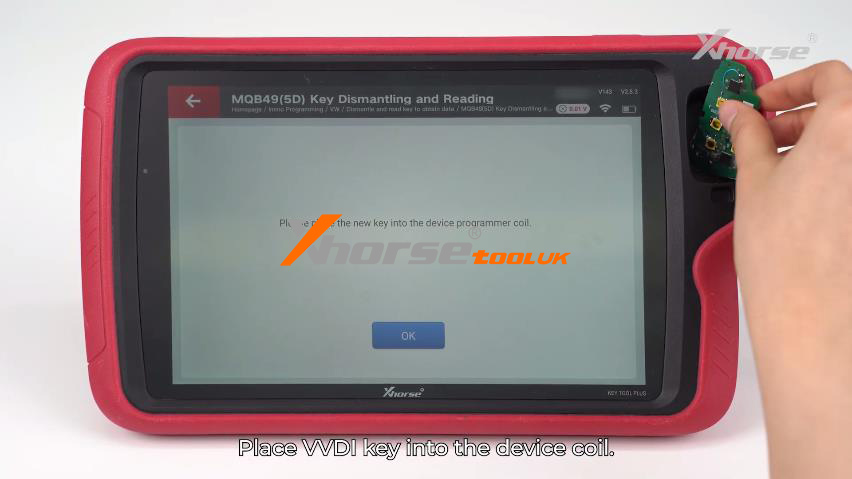 How To Add Vw 5d Keys With Xhorse Key Tool Plus Xdnp119 Adapter 8
