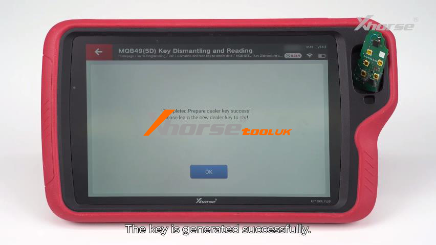 How To Add Vw 5d Keys With Xhorse Key Tool Plus Xdnp119 Adapter 9