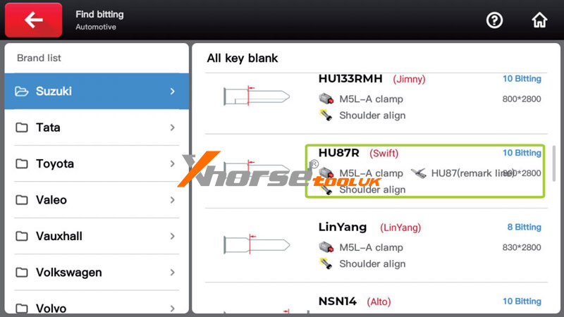 How To Use Xhorse Condor Xc Twins Find Bitting Function 4