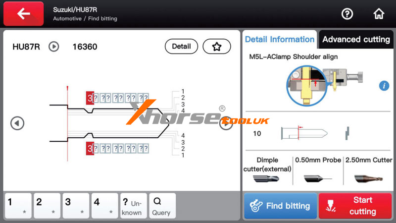 How To Use Xhorse Condor Xc Twins Find Bitting Function 5