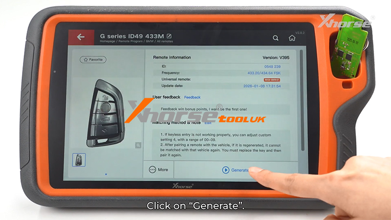 Xhorse Bm W Dedicated Adapter Key Cloning Guide 3