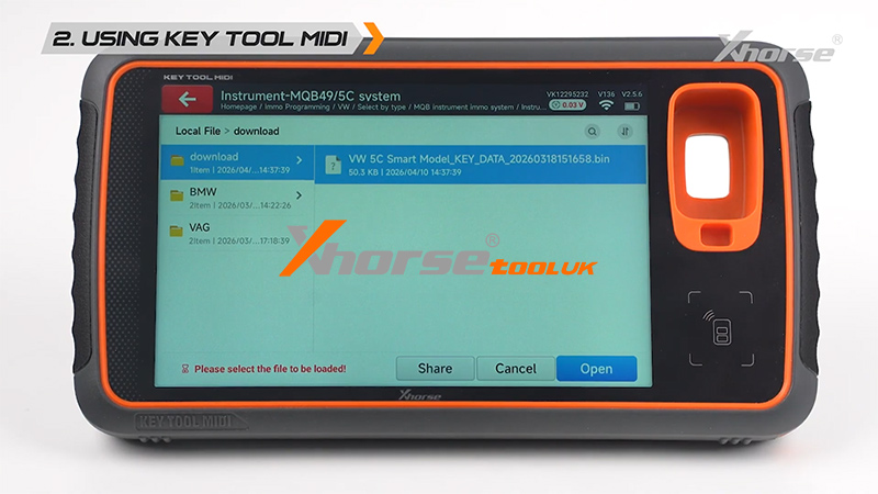 How To Generate Vw Audi 5c 5d Dealer Keys With Vvdi2 12