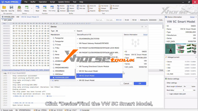 How To Generate Vw Audi 5c 5d Dealer Keys With Xhorse Multi Prog 3