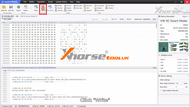 How To Generate Vw Audi 5c 5d Dealer Keys With Xhorse Multi Prog 7
