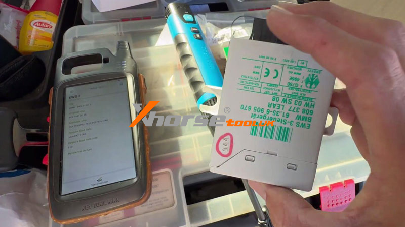 How To Program Bmw Ews3 Keys With Xhorse Mini Prog Xdnp50 Adapter 8