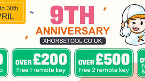 Shop Xhorse 9th Anniversary Grab Your Free Remote Keys Super Chips 11